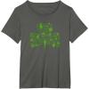 imageStar Wars Green Shamrock St Patricks Day TShirtAsphalt Grey