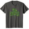 imageStar Wars Green Shamrock St Patricks Day TShirtAsphalt Grey