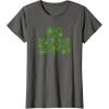 imageStar Wars Green Shamrock St Patricks Day TShirtAsphalt Grey
