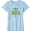 imageStar Wars Green Shamrock St Patricks Day TShirtBaby Blue