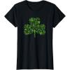 imageStar Wars Green Shamrock St Patricks Day TShirtBlack