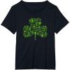 imageStar Wars Green Shamrock St Patricks Day TShirtBlack