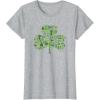 imageStar Wars Green Shamrock St Patricks Day TShirtHeather Grey
