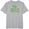 imageStar Wars Green Shamrock St Patricks Day TShirtHeather Grey