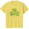 imageStar Wars Green Shamrock St Patricks Day TShirtLemon Yellow