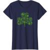 imageStar Wars Green Shamrock St Patricks Day TShirtNavy Blue