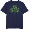 imageStar Wars Green Shamrock St Patricks Day TShirtNavy Blue