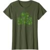 imageStar Wars Green Shamrock St Patricks Day TShirtOlive Green
