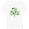 imageStar Wars Green Shamrock St Patricks Day TShirtWhite