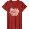 imageStar Wars Jawas Sandcrawler Easter Egg Hunt TShirtCranberry Red