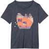 imageStar Wars Jawas Sandcrawler Easter Egg Hunt TShirtHeather Blue