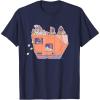 imageStar Wars Jawas Sandcrawler Easter Egg Hunt TShirtNavy Blue