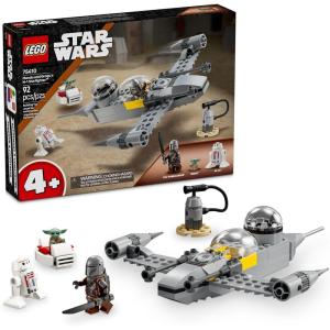 imageLEGO Star Wars The Mandalorian Mando and Grogus N1 Starfighter Toddler Building Toy  Star Wars Baby Yoda Toy for Kids Boys ampamp Girls Ages 4  Educational Preschool Toy Gift for Birthdays  75410