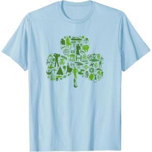 imageStar Wars Green Shamrock St Patricks Day TShirtBaby Blue