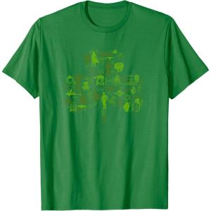 imageStar Wars Green Shamrock St Patricks Day TShirtKelly Green