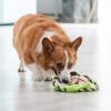 imageSTAR WARS for Pets Plush Yoda Rope Frisbee Dog Toy  Green Fetch Toys for Dogs  Plush Dog Toy Chew Dog Toy Squeaky Dog Toy Officially Licensed fromYoda Rope Frisbee