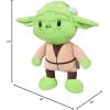 imageSTAR WARS for Pets Plush Yoda Rope Frisbee Dog Toy  Green Fetch Toys for Dogs  Plush Dog Toy Chew Dog Toy Squeaky Dog Toy Officially Licensed fromYoda Plush