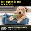 imageSTAR WARS for Pets Plush Yoda Rope Frisbee Dog Toy  Green Fetch Toys for Dogs  Plush Dog Toy Chew Dog Toy Squeaky Dog Toy Officially Licensed fromYoda Plush