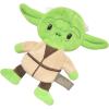 imageSTAR WARS for Pets Plush Yoda Rope Frisbee Dog Toy  Green Fetch Toys for Dogs  Plush Dog Toy Chew Dog Toy Squeaky Dog Toy Officially Licensed fromYoda Flattie