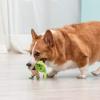 imageSTAR WARS for Pets Plush Yoda Rope Frisbee Dog Toy  Green Fetch Toys for Dogs  Plush Dog Toy Chew Dog Toy Squeaky Dog Toy Officially Licensed fromYoda Flattie