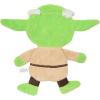 imageSTAR WARS for Pets Plush Yoda Rope Frisbee Dog Toy  Green Fetch Toys for Dogs  Plush Dog Toy Chew Dog Toy Squeaky Dog Toy Officially Licensed fromYoda Flattie