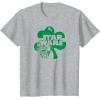 imageStar Wars  Shamrock Logo TShirtHeather Grey