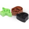 imageStar Wars Cookie Cutter Set for Kitchen  Featuring Chewbacca Yoda and Darth Vader Cookie CuttersBlack