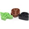 imageStar Wars Cookie Cutter Set for Kitchen  Featuring Chewbacca Yoda and Darth Vader Cookie CuttersBlack