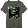 imageStar Wars Darth Vader The Luck is Strong St Patricks Day TShirtAsphalt Grey