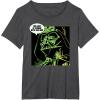 imageStar Wars Darth Vader The Luck is Strong St Patricks Day TShirtDark Heather Grey