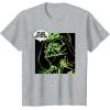 imageStar Wars Darth Vader The Luck is Strong St Patricks Day TShirtHeather Grey