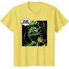 imageStar Wars Darth Vader The Luck is Strong St Patricks Day TShirtLemon Yellow