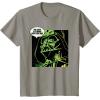 imageStar Wars Darth Vader The Luck is Strong St Patricks Day TShirtSlate Grey