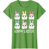 imageStar Wars Easter Storm Troopers With Ears Line Up Poster TShirtGrass Green