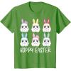 imageStar Wars Easter Storm Troopers With Ears Line Up Poster TShirtGrass Green