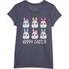 imageStar Wars Easter Storm Troopers With Ears Line Up Poster TShirtHeather Blue
