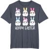 imageStar Wars Easter Storm Troopers With Ears Line Up Poster TShirtHeather Blue
