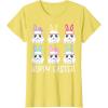 imageStar Wars Easter Storm Troopers With Ears Line Up Poster TShirtLemon Yellow