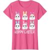 imageStar Wars Easter Storm Troopers With Ears Line Up Poster TShirtPink Heather