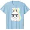imageStar Wars Easter Stormtrooper Pastel Bunny Ears Disney TShirtBaby Blue