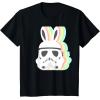 imageStar Wars Easter Stormtrooper Pastel Bunny Ears Disney TShirtBlack