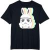imageStar Wars Easter Stormtrooper Pastel Bunny Ears Disney TShirtBlack
