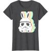 imageStar Wars Easter Stormtrooper Pastel Bunny Ears Disney TShirtDark Heather Grey