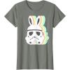 imageStar Wars Easter Stormtrooper Pastel Bunny Ears Disney TShirtOlive Heather