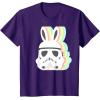 imageStar Wars Easter Stormtrooper Pastel Bunny Ears Disney TShirtPurple