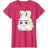 imageStar Wars Easter Stormtrooper Pastel Bunny Ears Disney TShirtRed Heather