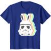 imageStar Wars Easter Stormtrooper Pastel Bunny Ears Disney TShirtRoyal Blue
