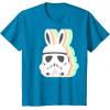imageStar Wars Easter Stormtrooper Pastel Bunny Ears Disney TShirtSapphire Blue