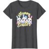 imageStar Wars Easter Stormtroopers Bunny Ears ampamp Eggs TShirtDark Heather Grey