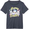 imageStar Wars Easter Stormtroopers Bunny Ears ampamp Eggs TShirtHeather Blue